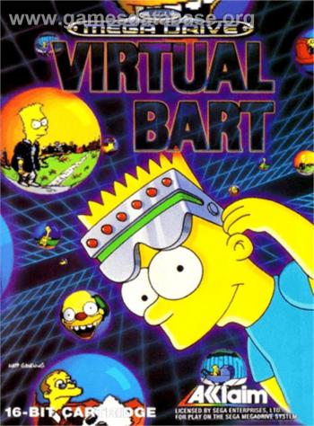 Cover Virtual Bart for Genesis - Mega Drive